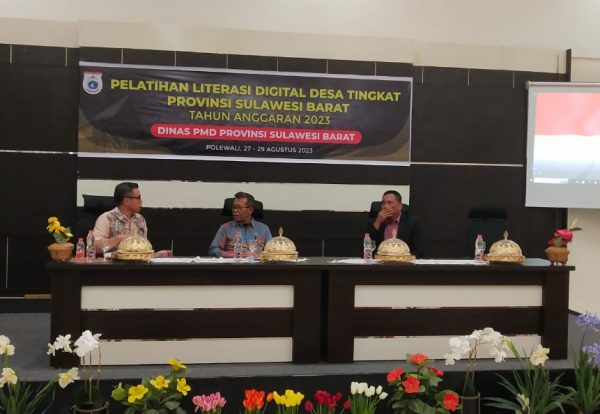 Pelatihan Literasi Digital Desa tingkat Provinsi Sulawesi Barat